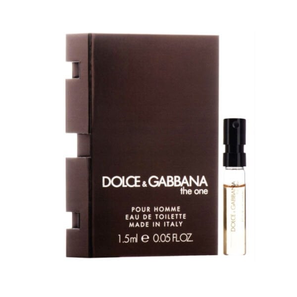 Dolce & Gabbana The One Pour Homme EDT 1.5 ML Sample