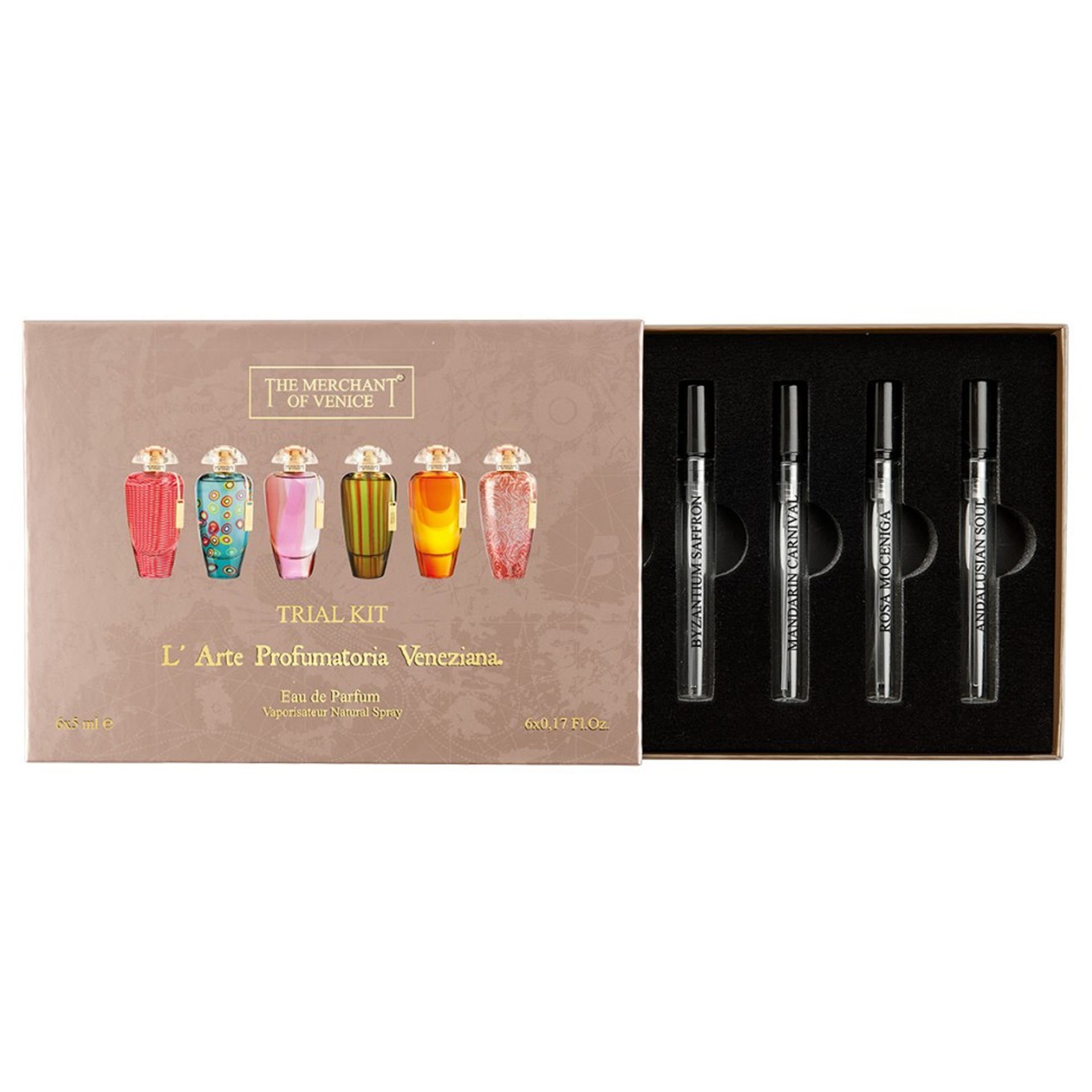 The Merchant of Venice Murano Collection Trial Kit EDP 6 X 5 ml