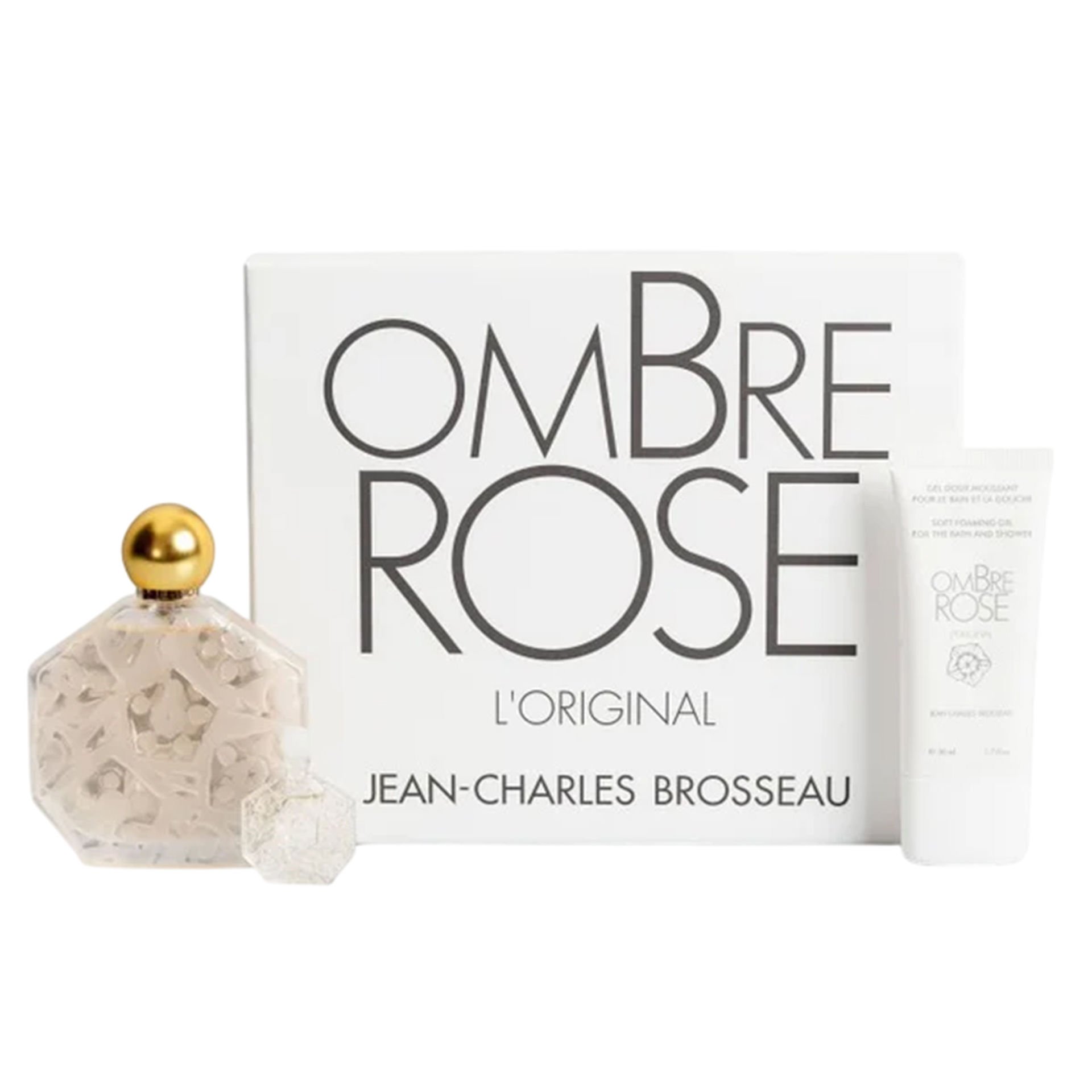 Jean Charles Brosseau Fleurs d'Ombre Rose EDT Travel Set