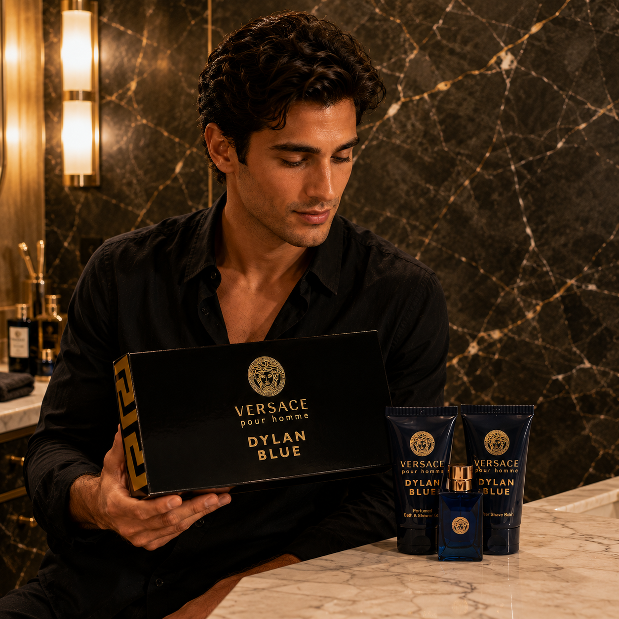 Versace Dylan Blue Pour Homme EDT Mini Set