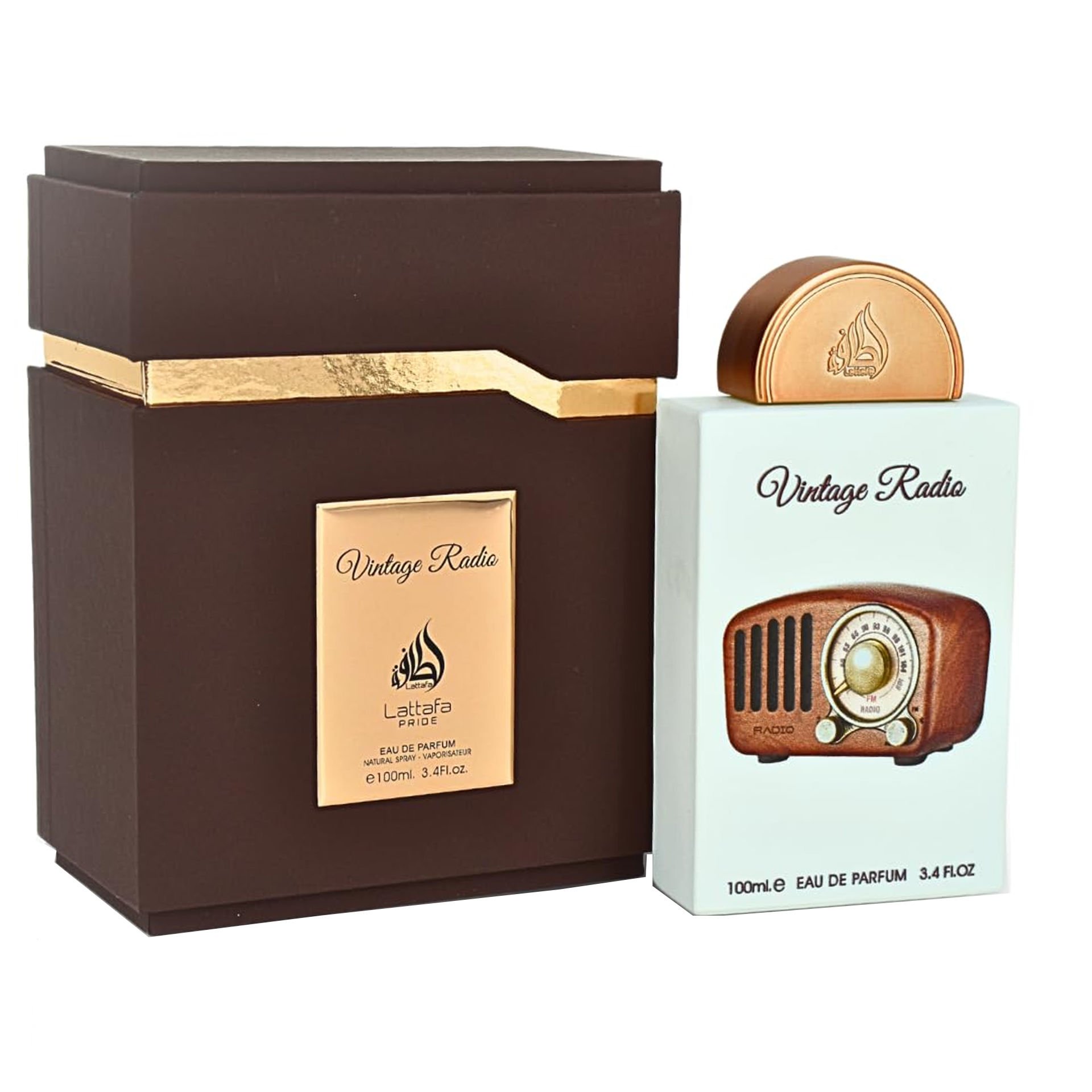 香水(ユニセックス) Lattafa Vintage Radio 100ml lattafa-vintage-radio-edp-100-