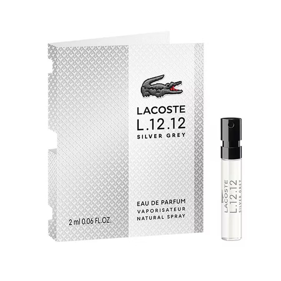 Lacoste L.12.12 Silver Grey EDP 2 ML Sample