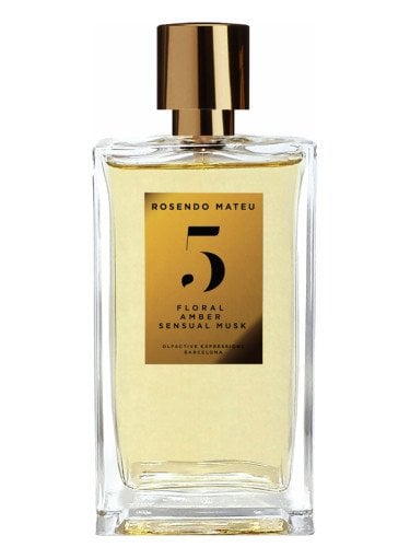 Rosendo Mateu No 5 Floral, Amber, Sensual Musk