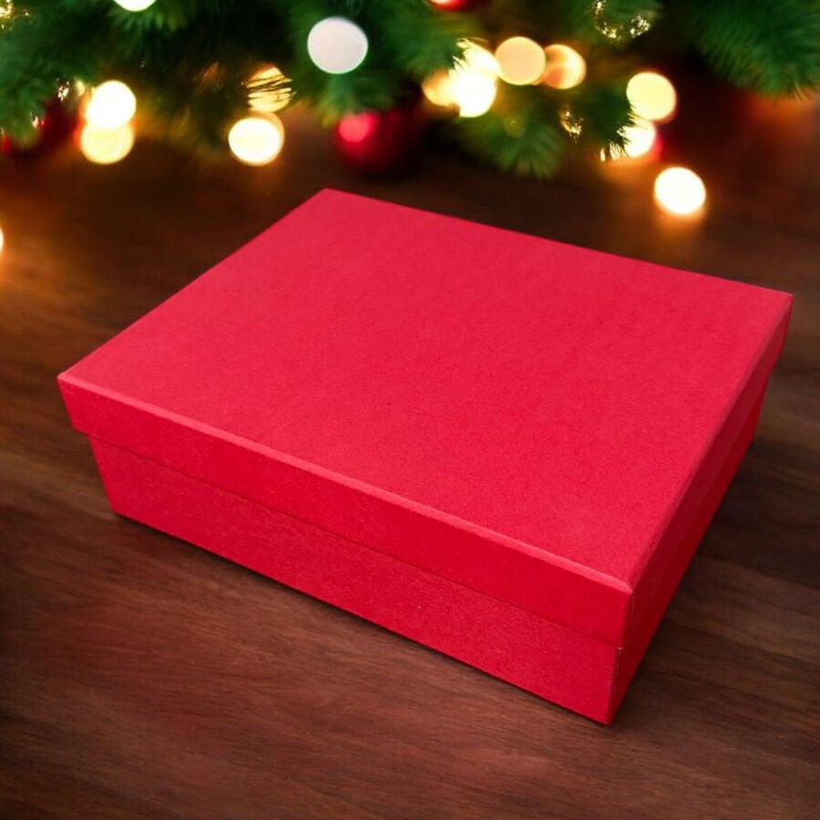 Kırmızı Hediye Kutusu