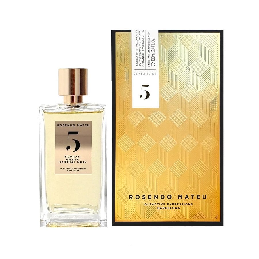 Rosendo Mateu No 5 Floral, Amber, Sensual Musk 100 ML