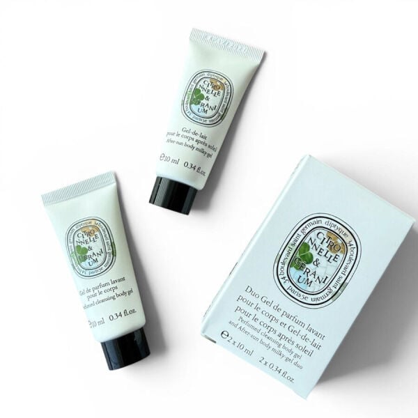 Diptyque Citronnelle & Geranium Body Gel Set