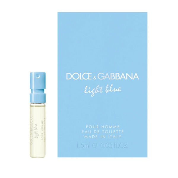Dolce & Gabbana Light Blue Pour Homme EDT 1.5 ML Sample