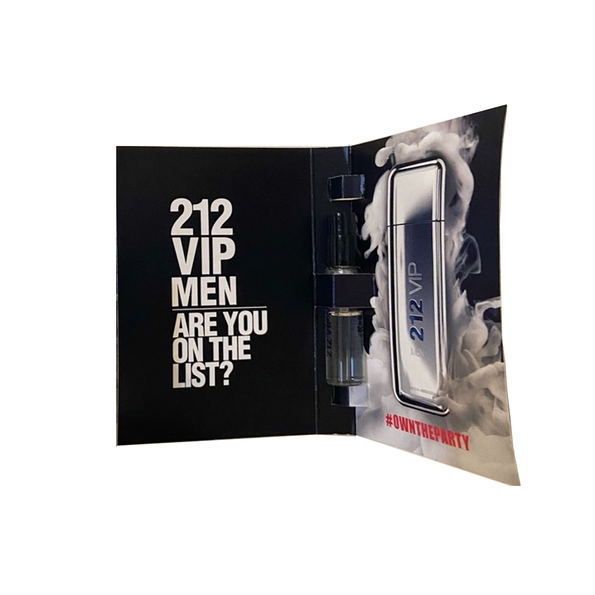 Carolina Herrera 212 VIP Men EDT 1.5 ML Sample