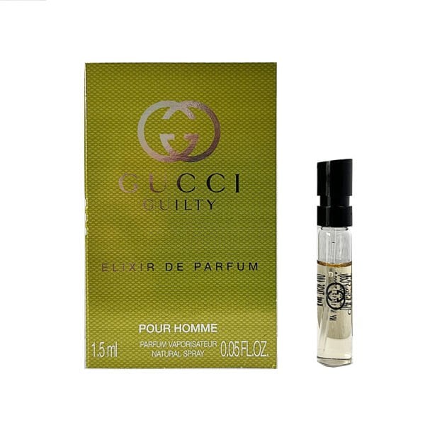 Gucci Guilty Elixir Pour Homme 1.5 ML Sample